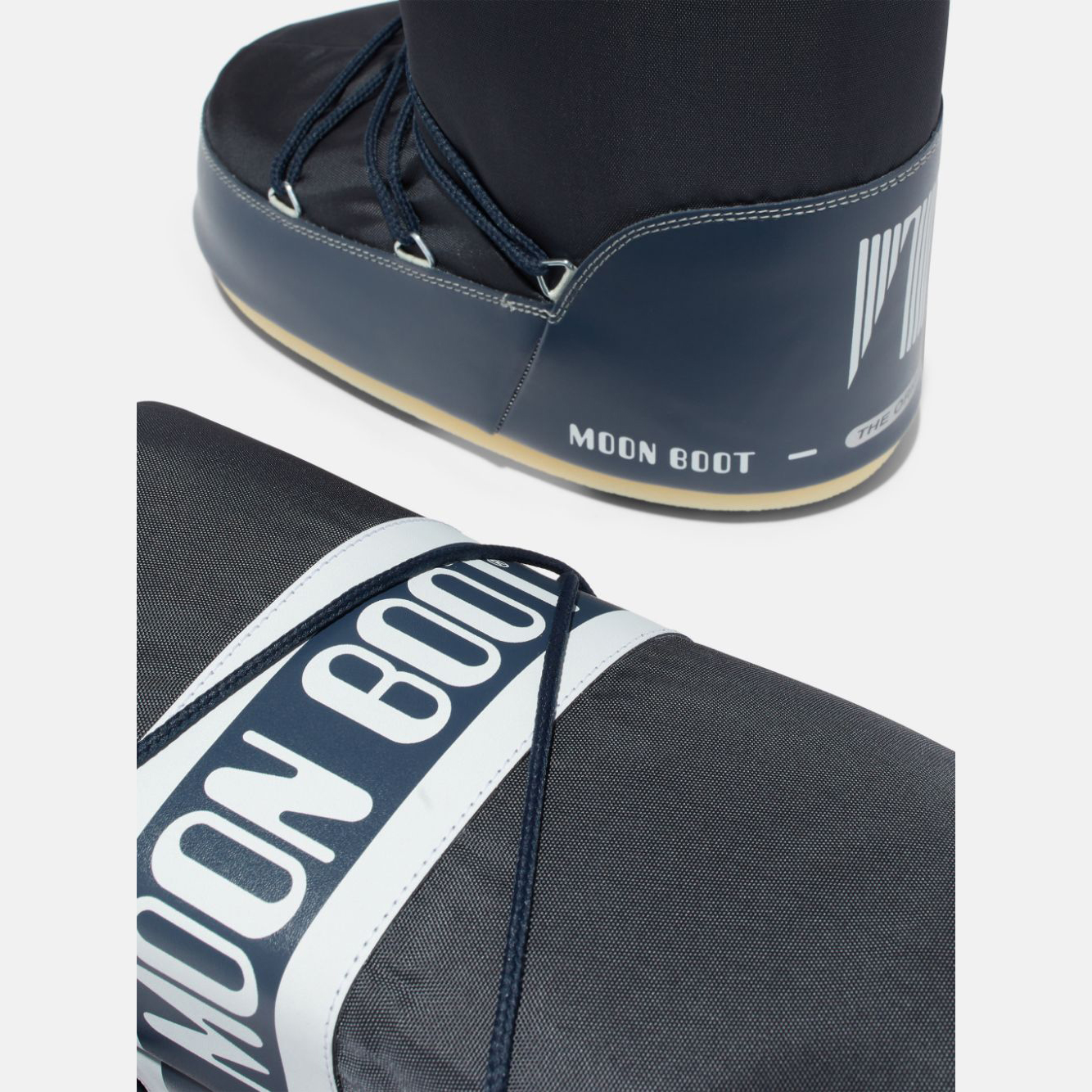 Moon Boot® Icon Mid Vinterstøvler Dame Blå NO-268930